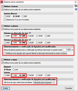 Sistemas sismo-resistente segundo ANSI/AISC 341-10, e Uniões pré-qualificadas segundo ANSI/AISC 358-10 e ANSI/AISC 341-10. Pulse para ampliar la imagen' t